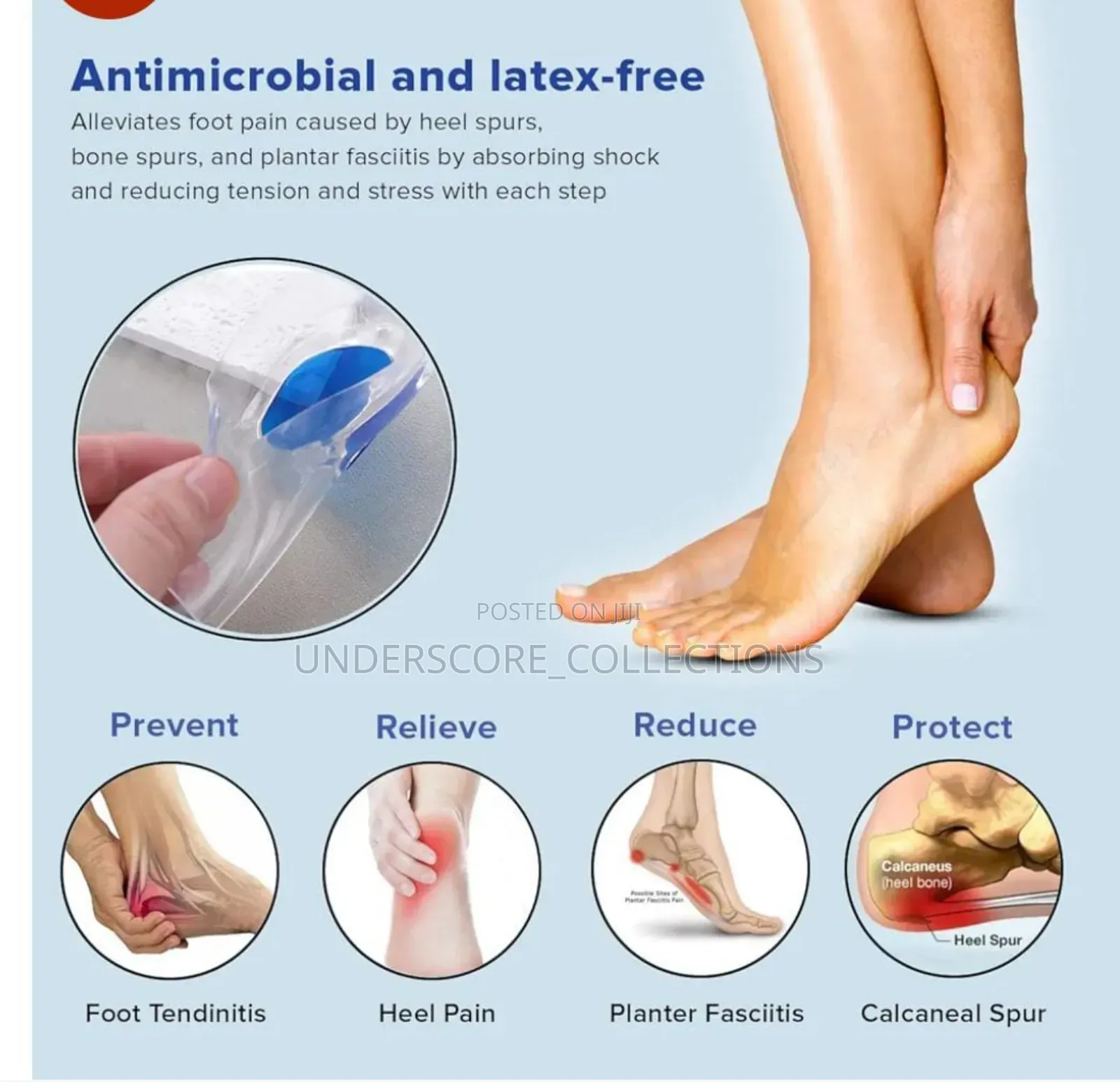 Gel Heel Cups