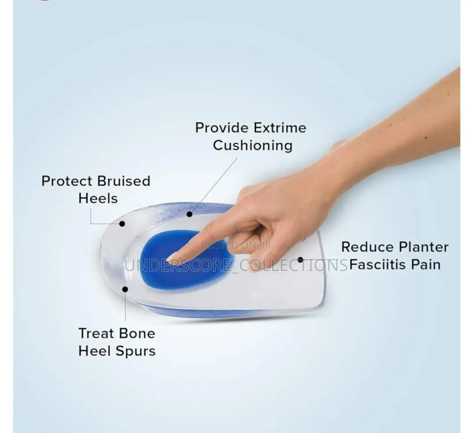Gel Heel Cups
