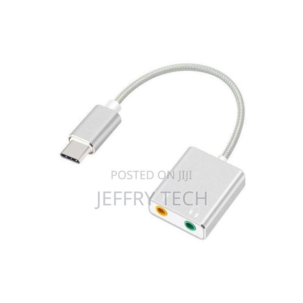 7.1 External Usb Type C Sound Card Jack 3.5mm Usb Audio