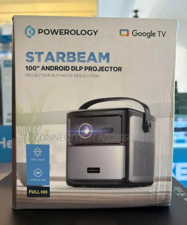Powerology Starbeam Is A Portable Dlp Projector - main view