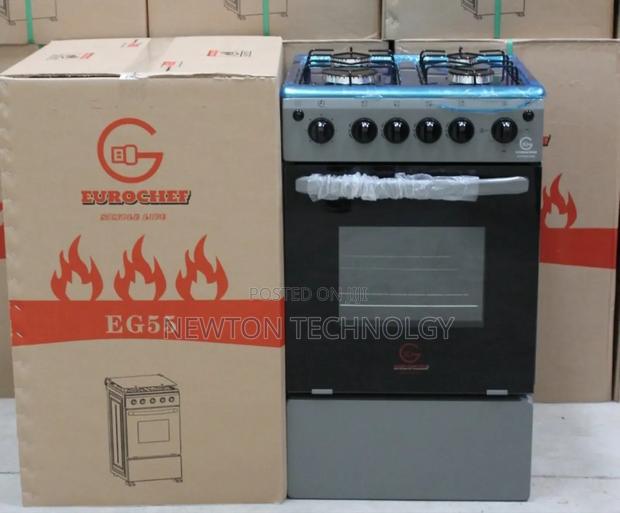 Eurochef Full Gas With Electric Oven +Timer Standing Cooker