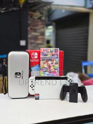 White Nintendo Switch Slightly Used - thumbnail 2