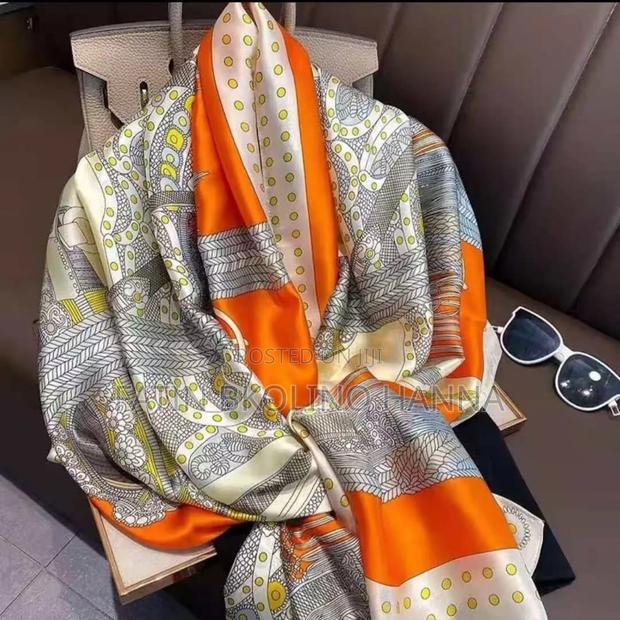 Lady's Silky Material.Scarf - main view