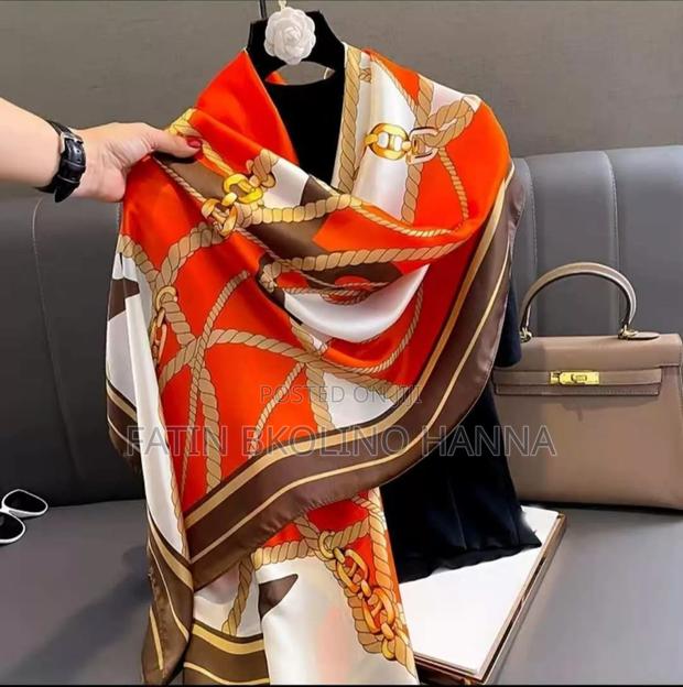 Lady's Silky Material.Scarf - thumbnail 2