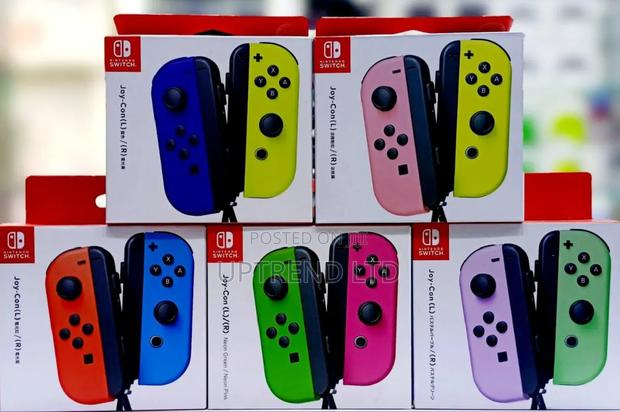 Nintendo Switch Joycons - main view