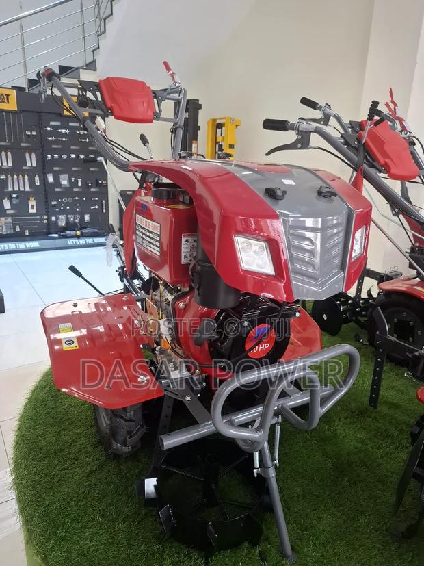 Diesel Power Tiller With Attachments. - thumbnail 3