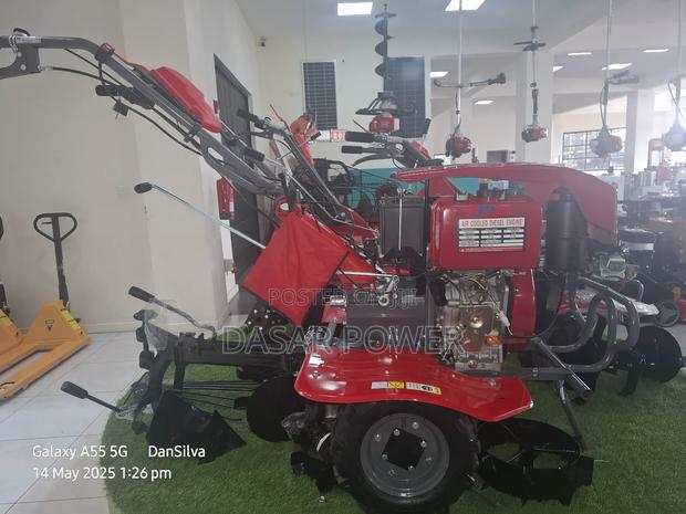 Diesel Power Tiller With Attachments. - thumbnail 4