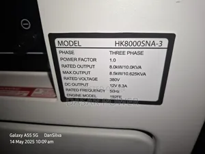 Hk8000sna-3 Silent Generator
