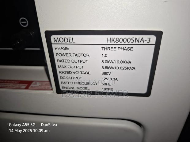 Hk8000sna-3 Silent Generator - thumbnail 6