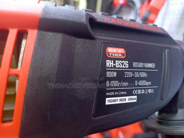 Heavy Duty 800w Rotary Hammer Drill/Eff Rotary Hammer Drill - thumbnail 3