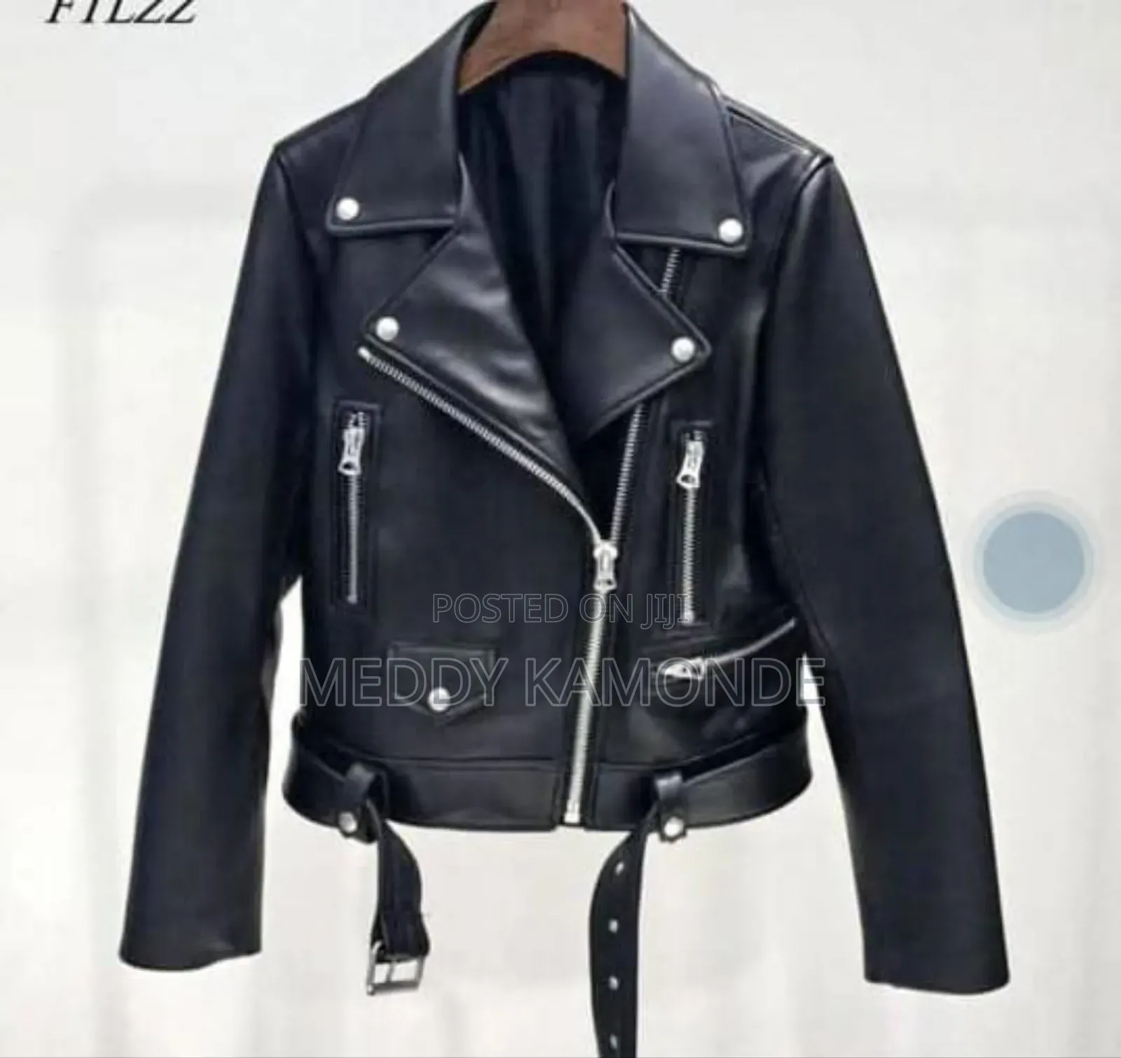 Mens Black Leather Jacket