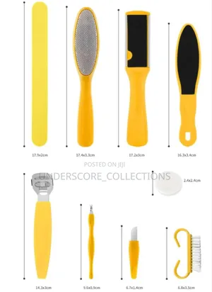 9pcs Professional Pedicure Foot Care