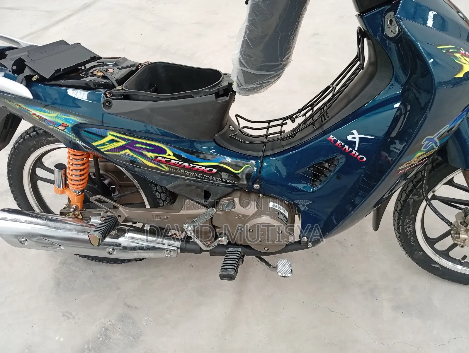 New Motorcycle 2023 Blue