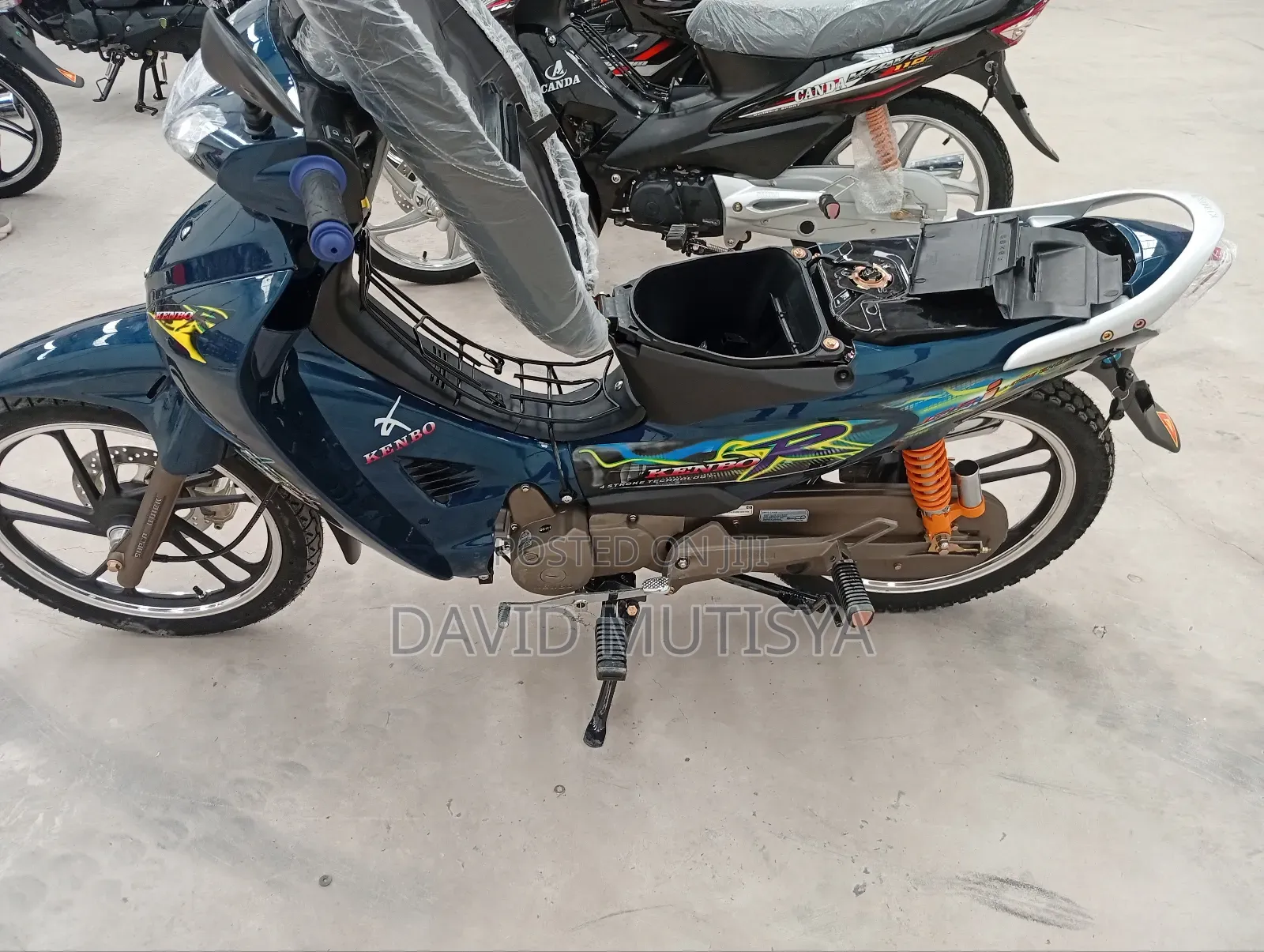 New Motorcycle 2023 Blue