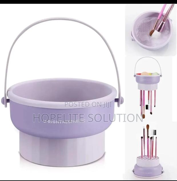 Silicon Make Up Cleaning Brush Bowl - thumbnail 4
