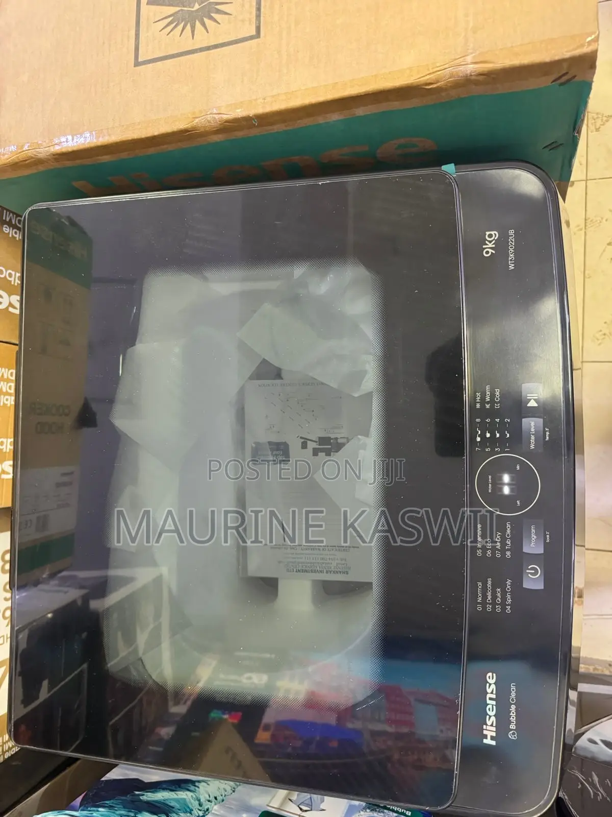 Hisense Wt3k9022ub 9kg Top Load Washing Machine