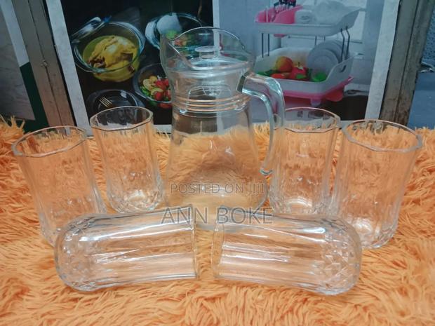  *7 Piece Water/Juice Set*. 
 Set Consists - thumbnail 3