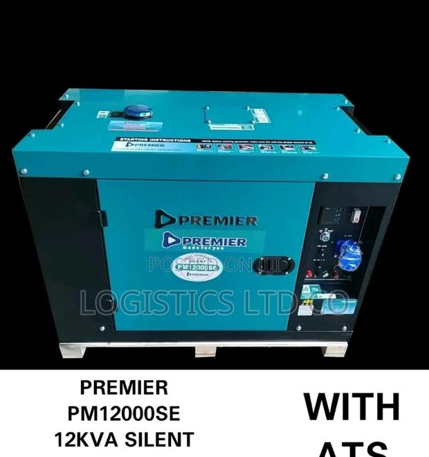 Premier Pm12000se 12kva Silent Diesel Generator - main view
