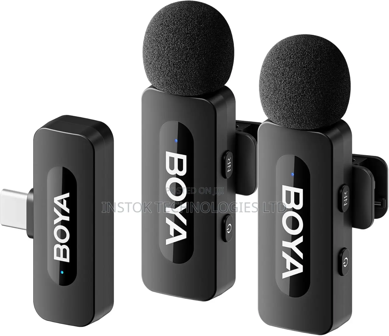 Boya by-V2 Dual Wireless Lavalier Microphone for iPhone