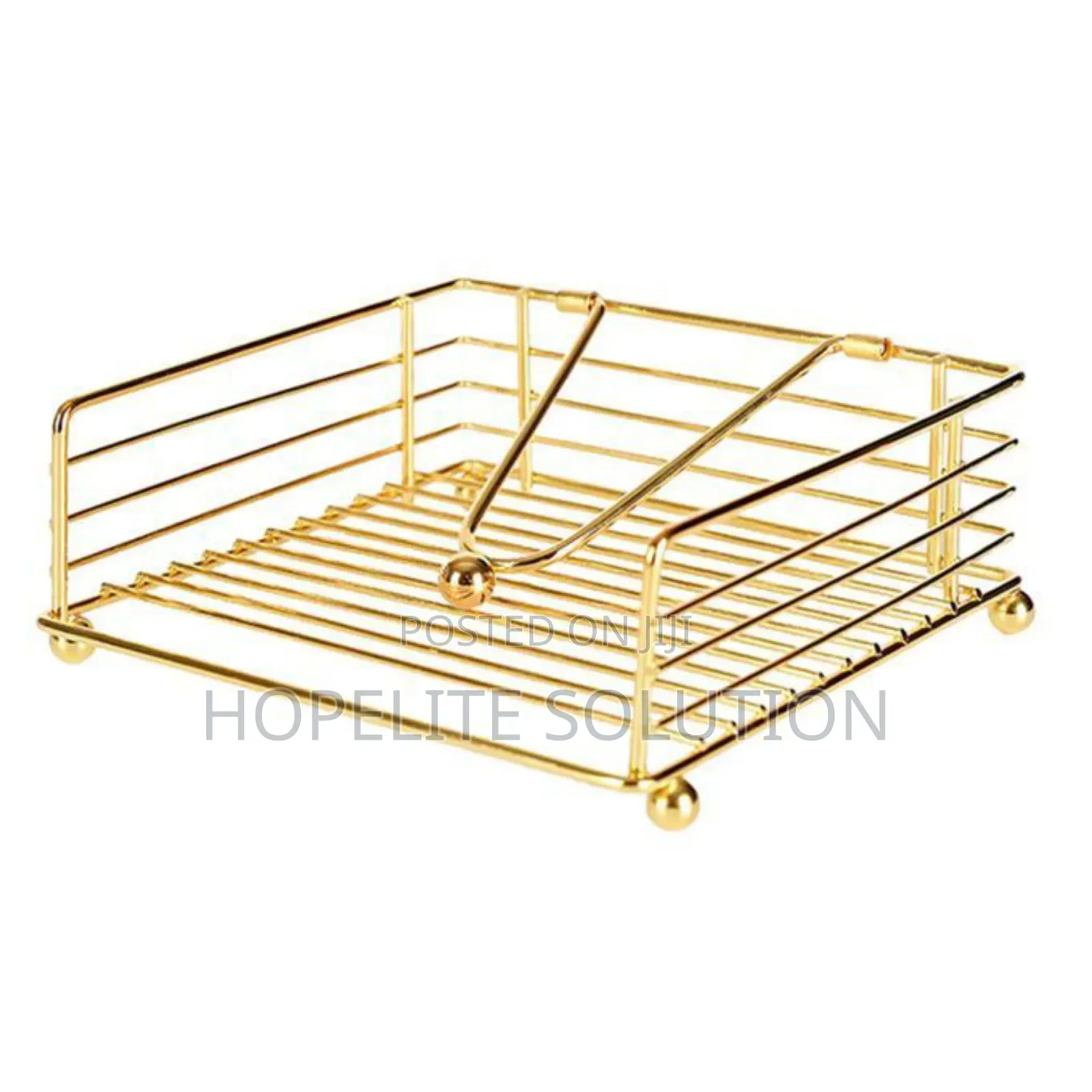 Metallic Serviette Holder
