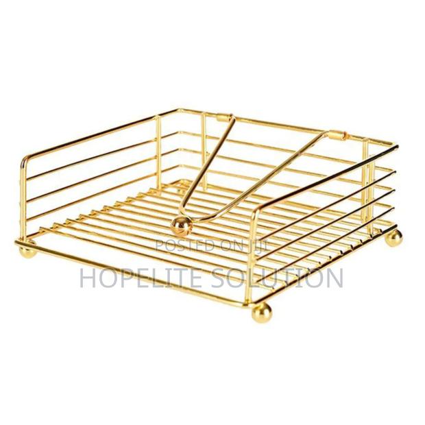 Metallic Serviette Holder - thumbnail 4