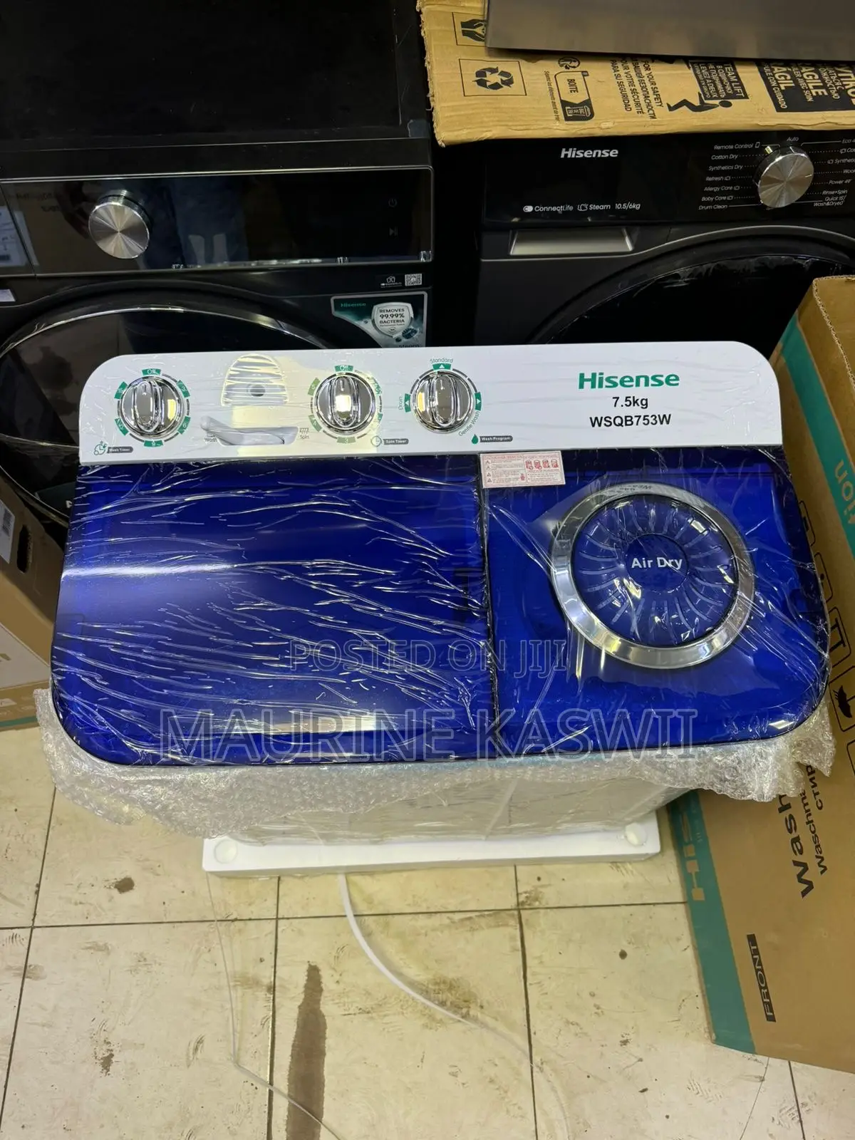 Hisense 7.5 Kg Top Load