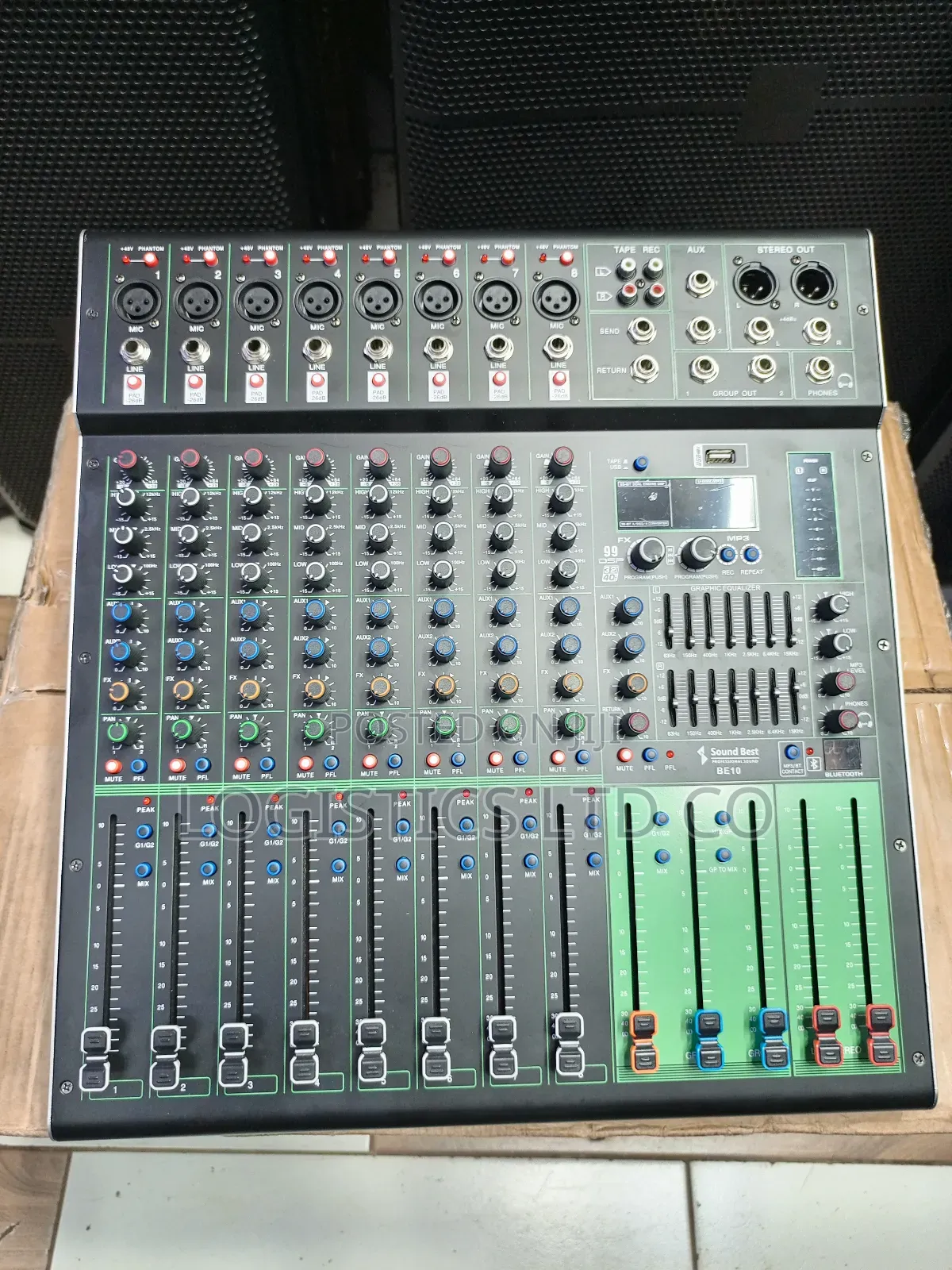 Sound Best Be10 8channel Plain Mixer