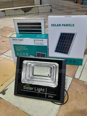 Water Proof Solar Flood Light 100w With Solar Panel 6v - thumbnail 2