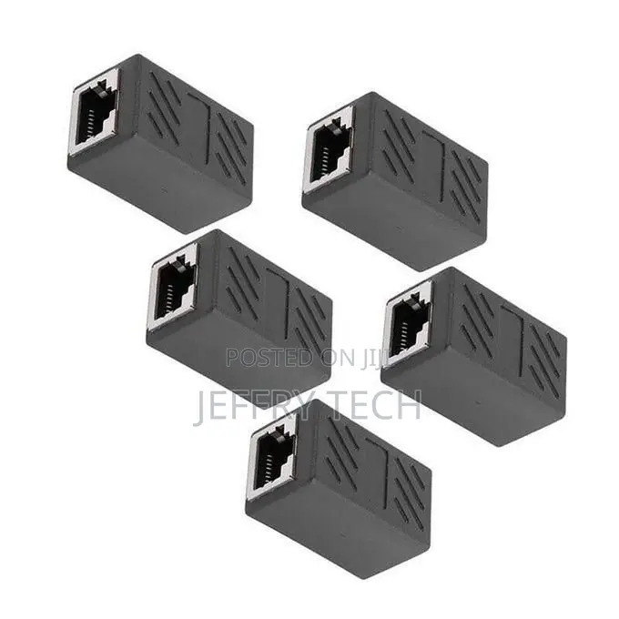 5pcs Rj45 Lan Cable Extension Connector