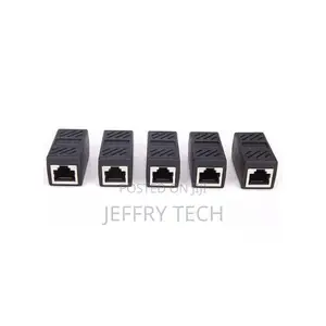 5pcs Rj45 Lan Cable Extension Connector