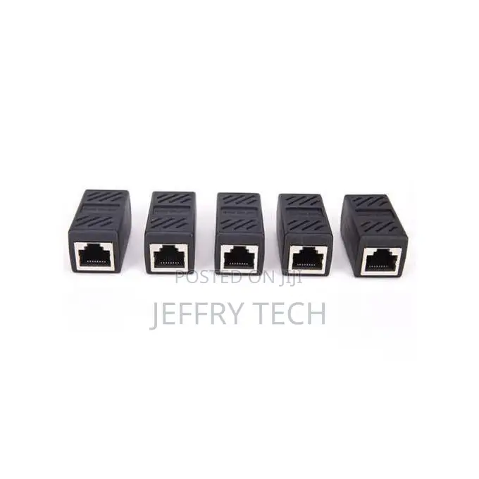 5pcs Rj45 Lan Cable Extension Connector