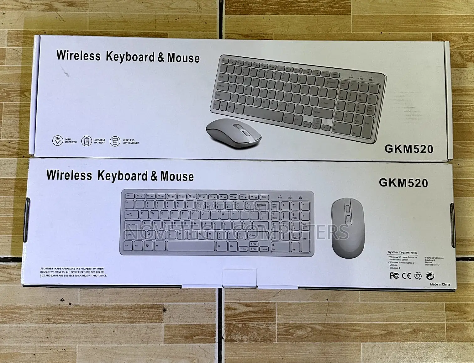 Share This Product
Wireless Keyboard and Mouse Gkm520