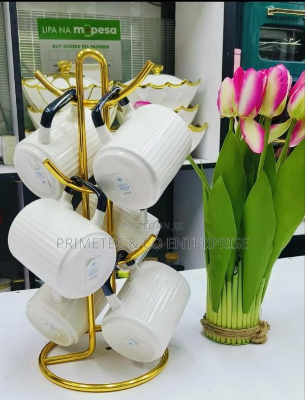 Ceramic Tea Cups 6pcs - main view