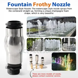 New Fountain Jet Foam Waterscape Nozzle