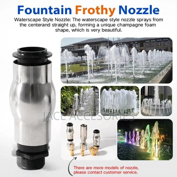 New Fountain Jet Foam Waterscape Nozzle - thumbnail 3