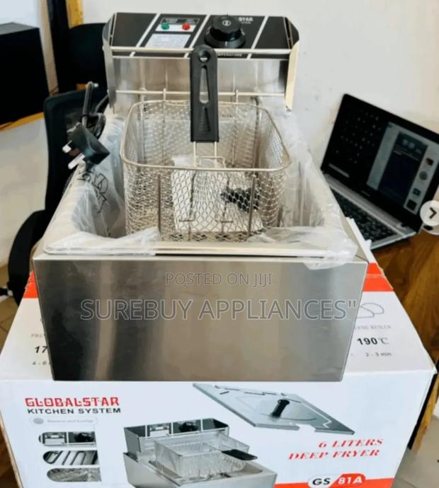 Globalstar Gs81a 6l Electric Deep Fryer