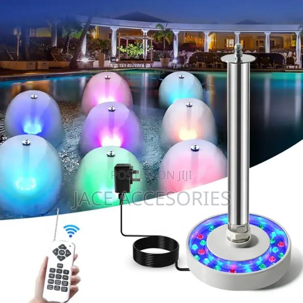 Mushroom Fountain  Nozzle With Light - main view