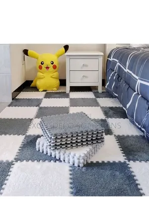 Reversible Dual-Color Interlocking Mats