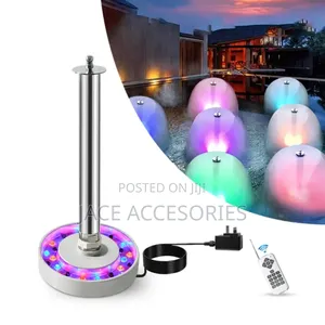 Mushroom Fountain  Nozzle With Light