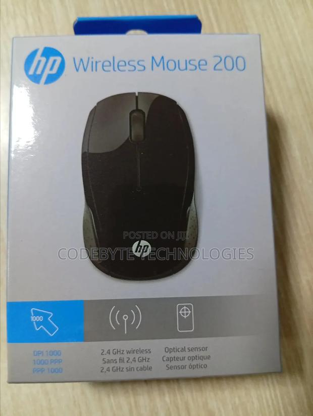 Hp Wireless Mouse 200 Black - thumbnail 2
