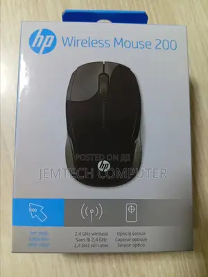 Hp Wireless Mouse 200 Black