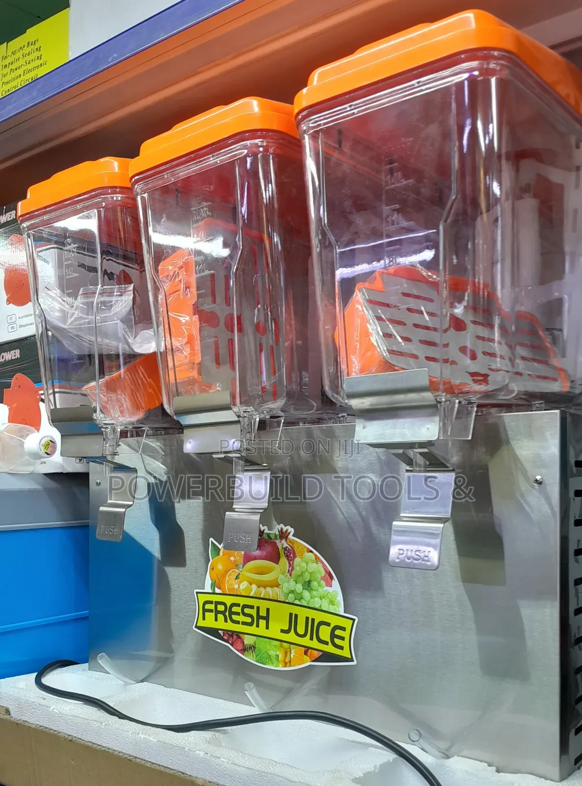 Imported Juice Dispenser 3tanks 18litres×3)