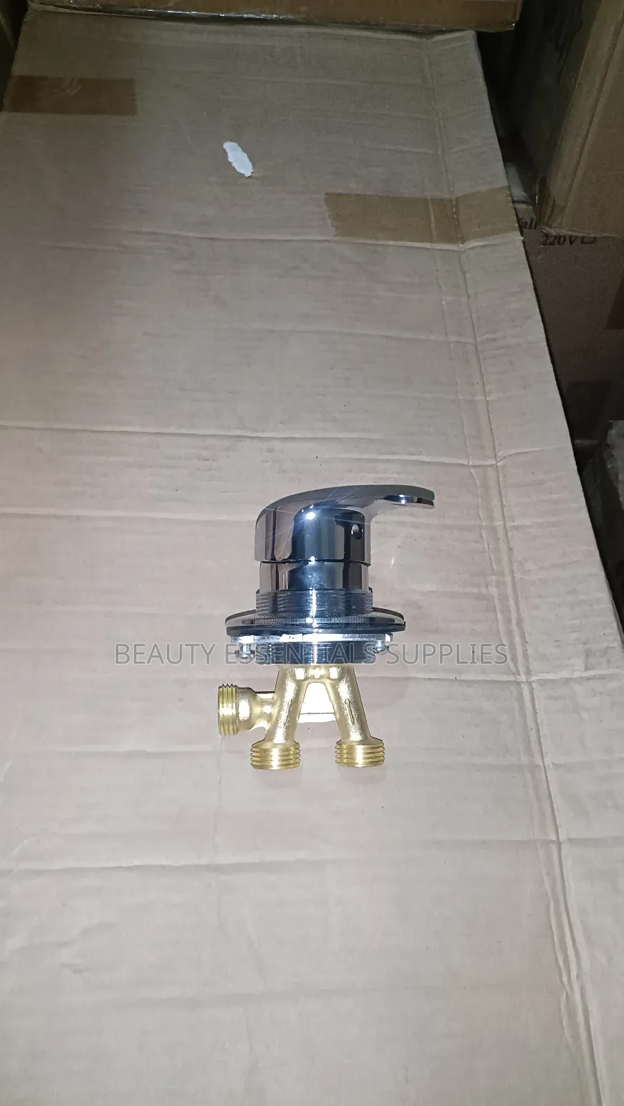Fibre Spa Mixer Silver Colour