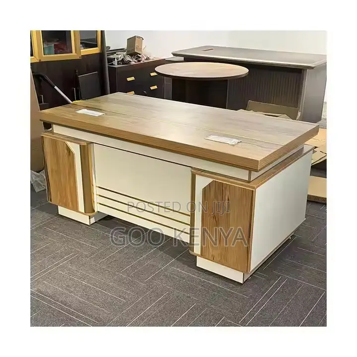 Office Desk ; 1.4mm Luxury Computer Desk With Drawers