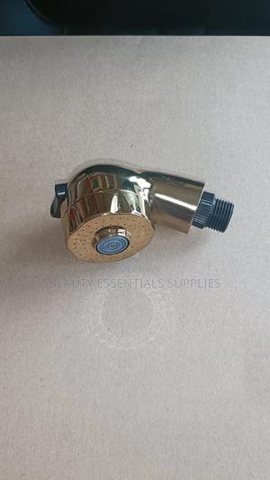 Fibre Spa Shower Head Golden Colour