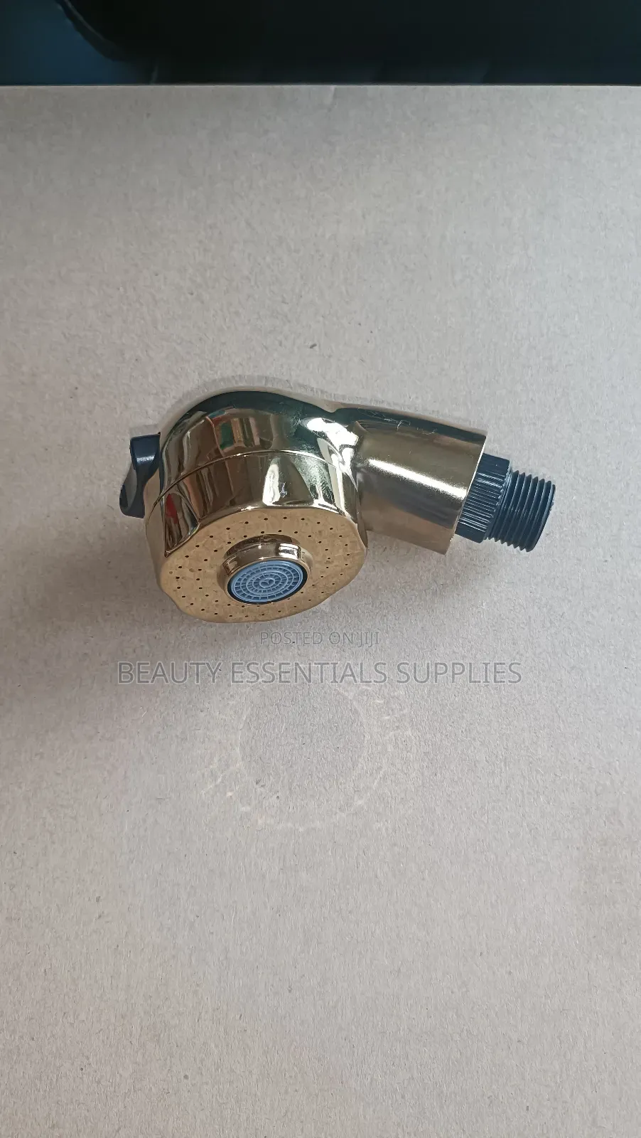 Fibre Spa Shower Head Golden Colour