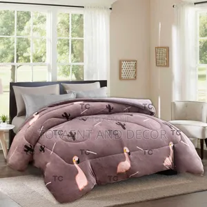 Single Woolen With Flamingo Attached Designed