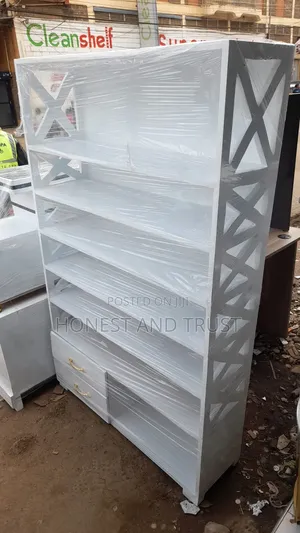 36 Pairs Wooden Shoerack With Cabinet