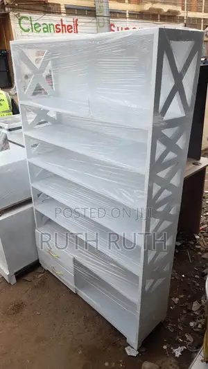 36 Pairs Wooden Shoerack With Cabinet