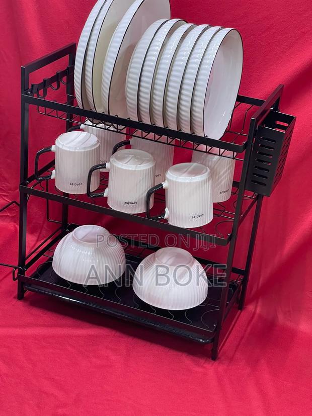 *New In* ! 
*Restocked* .* Kitchen 3 Tier Dishrack - main view